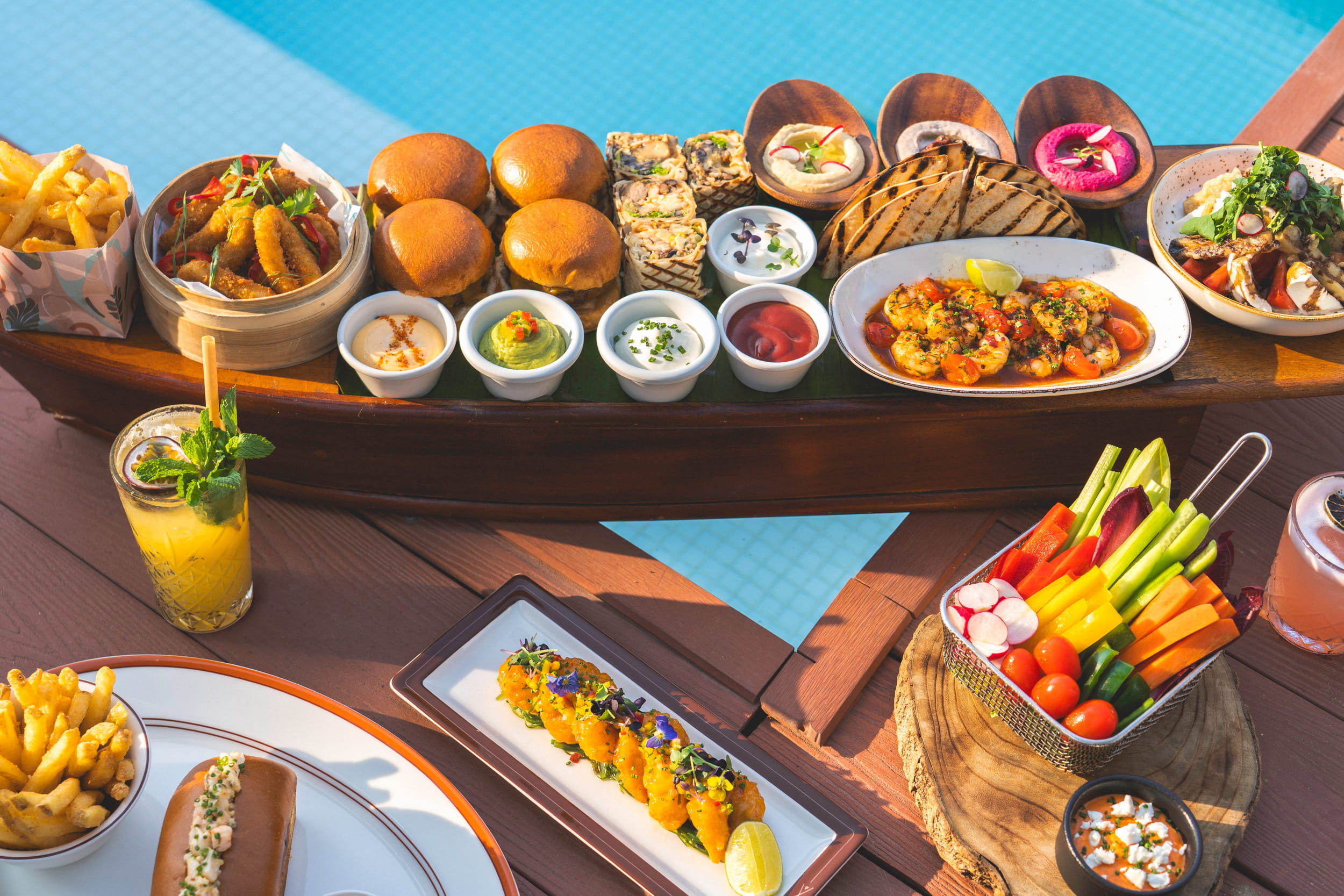 Nikki Beach Dubai, Nikki Beach Resort & Spa, Jumeirah, Dubai, venue of Nikki Beach Dubai Poolside Brunch